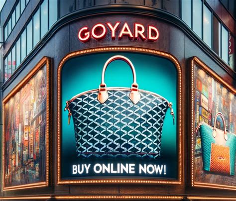 can you not buy goyard online|want to purchase goyard handbags.